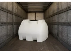 KMND Regenwasser-Nutzung|1000L Horizontal Trinkwasser Wassertank Transport Weiß