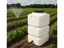 KMND Regenwasser-Nutzung|500L Quadratisch Trinkwasser Wassertank