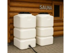 KMND Regenwasser-Nutzung|500L Quadratisch Trinkwasser Wassertank