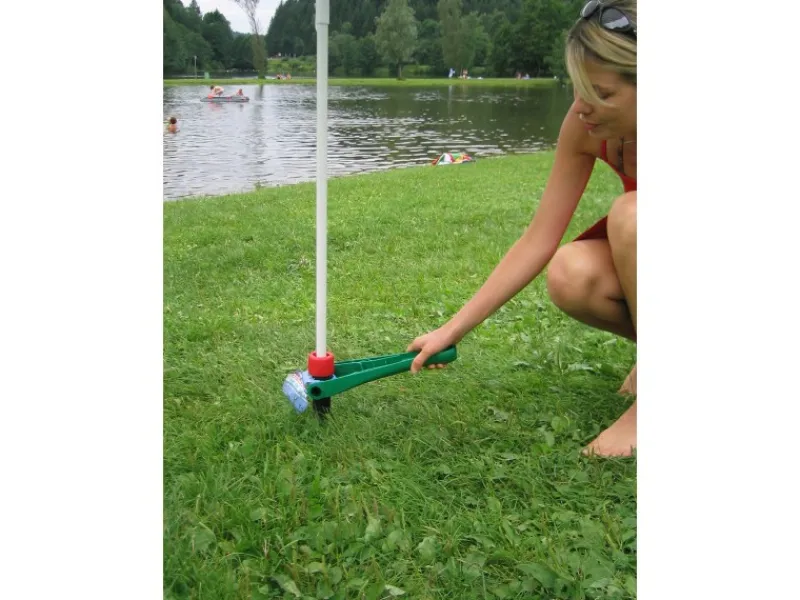 Krinner Sonnenschirme|Bodendübel Vario Drill Grün