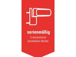 Kunststoff-Nebeneingangstür K504 98 cm x 198 cm DIN R Dekor*PANTO New