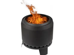 Feuerkorb Rauchfrei Ø 60 cm Schwarz*Landmann Outlet