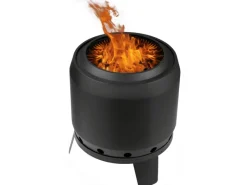 Landmann Feuerkörbe|Feuerkorb Rauchfrei Ø 50 cm Schwarz