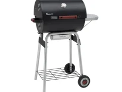 Landmann Holzkohlegrills|Holzkohle-Grillwagen Black Taurus 440 mit höhenverstellbarem Kohlerost