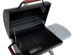 Landmann Holzkohlegrills|Holzkohle-Grillwagen Black Taurus 440 mit höhenverstellbarem Kohlerost
