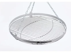 Landmann Feuerschalen|Holzkohlegrills|Schwenkgrill Geos