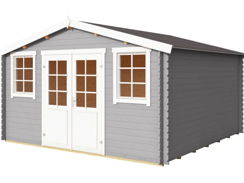 Kinder Sportgeräte|Kinder-Gartengeräte|Lasita Holz-Gartenhaus Wels 4 425,1 cm x 410 cm