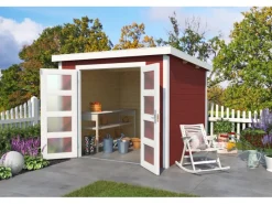 Kinder Kinder-Gartengeräte|Lasita Holz-Gartenhaus Zambezi 3 270 cm x 224,6 cm