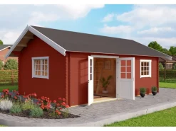 Kinder Kinder-Gartengeräte|Lasita Maja Gartenhaus Caroline Set Silber 575 cm x 390 cm