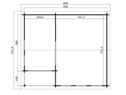 Kinder Kinder-Gartengeräte|Lasita Maja Gartenhaus Sri Lanka Set Silber 560 cm x 480 cm
