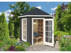 Lasita Maja Pavillion Inverness 44 Lichtgrau 280 cm x 242 cm*