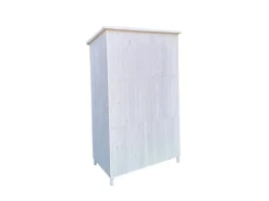 Leco Gartenschränke|Moderner Gartenschrank Toni Weiß
