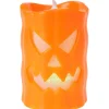 Weitere Anlässe|LED-Kerze Halloween-Design mit Kürbisgesicht 6 cm x 6 cm x 9 cm PP-Material