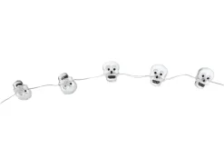 Weitere Anlässe|LED-Lichterkette Silberdraht 20 LEDs 4 Designs warmweißes Licht