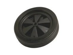 Leicht-Rad Kunststofffelge Rillenprofil Ø 150 mm 25 kg Schwarz* Discount