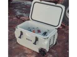 Lifetime Kühlboxen|Kühlbox Premium Kunststoff 61,5 l Beige