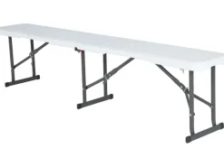 Lifetime Gartenbänke|Klappbank 183 cm x 29 cm x 42 cm Kunststoff