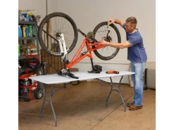 Lifetime Gartentische|Klapptisch Rechteckig Weiß 183 cm x 76 cm