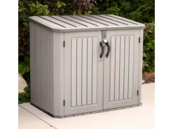 Lifetime Mülltonnenboxen|Gartenschränke|Kunststoff Mülltonnenbox & Geräteschrank Phil Grau