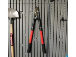 Lifetime Laubbläser|Kunststoff-Gerätehaus Mars Grau 5,5 m²