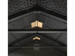 Lifetime Laubbläser|Kunststoff-Gerätehaus Mars Grau 5,5 m²