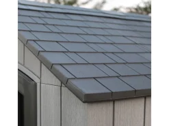 Lifetime Laubbläser|Kunststoff-Gerätehaus Mars Grau 5,5 m²