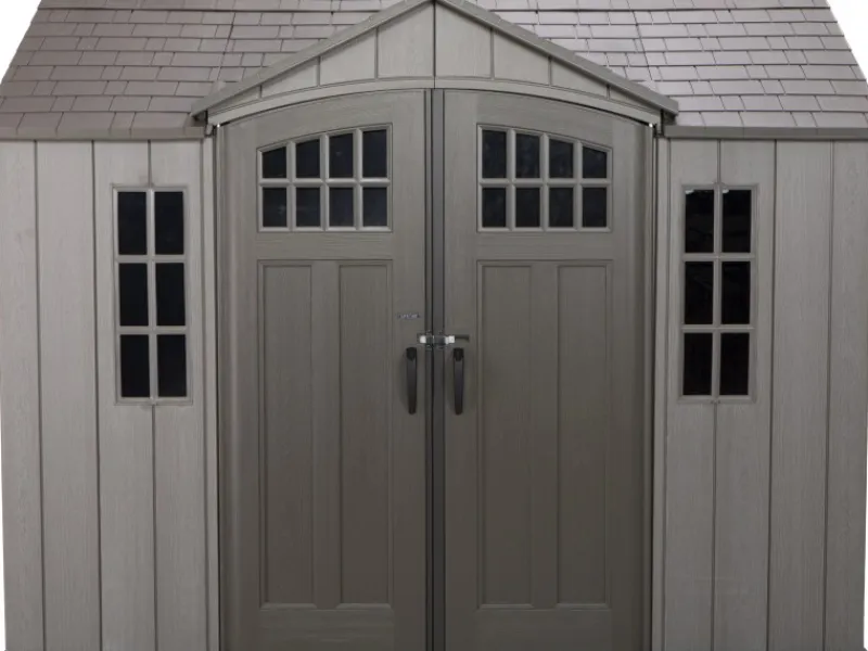 Lifetime Laubbläser|Kunststoff-Gerätehaus Saturn 6,6 m²