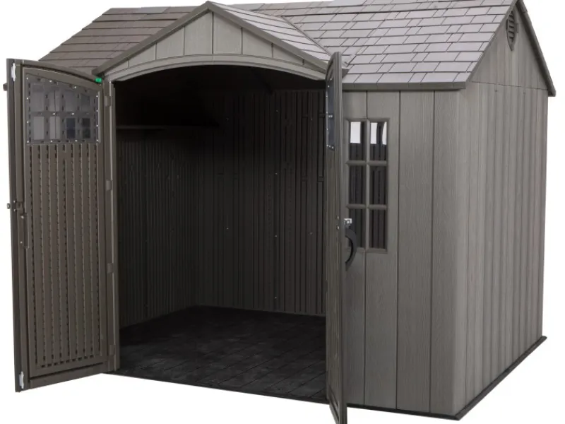 Lifetime Laubbläser|Kunststoff-Gerätehaus Saturn 6,6 m²