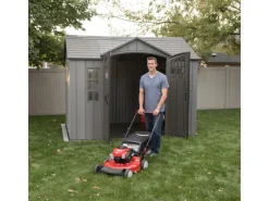 Lifetime Laubbläser|Kunststoff-Gerätehaus Saturn 6,6 m²
