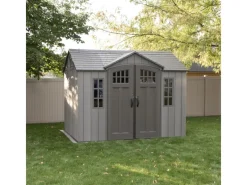 Lifetime Laubbläser|Kunststoff-Gerätehaus Saturn 6,6 m²