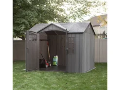 Lifetime Laubbläser|Kunststoff-Gerätehaus Saturn 6,6 m²