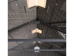 Lifetime Laubbläser|Kunststoff-Gerätehaus Saturn 6,6 m²