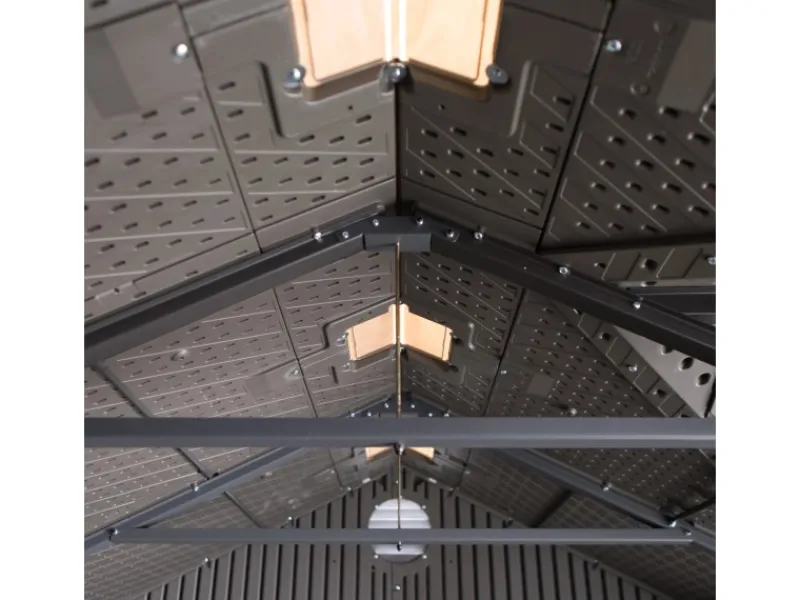 Lifetime Laubbläser|Kunststoff-Gerätehaus Saturn 6,6 m²