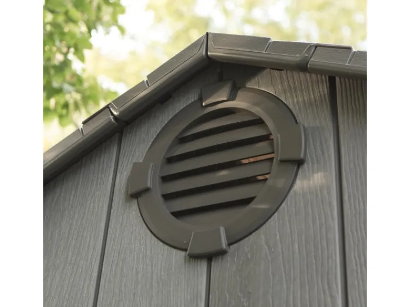 Lifetime Laubbläser|Kunststoff-Gerätehaus Saturn 6,6 m²