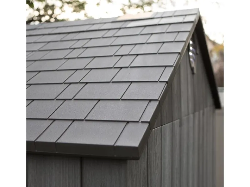 Lifetime Laubbläser|Kunststoff-Gerätehaus Saturn 6,6 m²