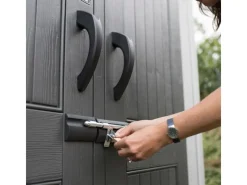 Kunststoff-Gerätehaus Luna 5,81 m²*Lifetime Sale