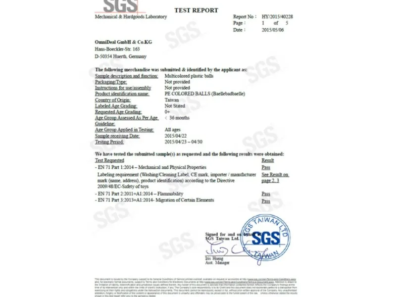 Bällebadbälle Ø 7 cm 300 Stück bunt*LittleTom New