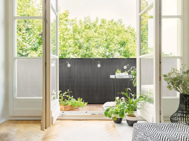 LOP Sichtschutzmatte Anthrazit 90 cm x 300 cm* Hot