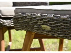 Garden Pleasure Lounge-Gartenmöbel|Lounger-Set Calvia Coffee FSC®