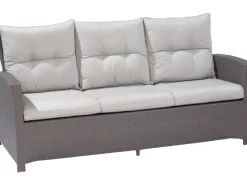 Lounge-Gartenmöbel|Lounge-Set mit Esstisch Vermont 6-teilig Polyrattan