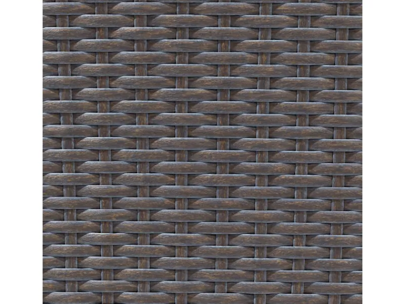 Lounge-Gartenmöbel|Lounge-Set mit Esstisch Vermont 6-teilig Polyrattan