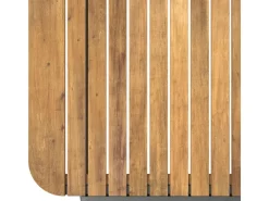 Lounge-Set Olary 4-teilig Akazienholz Schwarz* Online