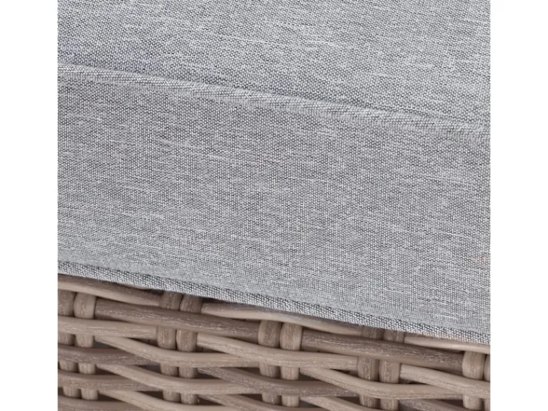 Lounge-Gartenmöbel|Gartenmöbel-Sets|Lounge-Set Olea 5-teilig aus Polyrattan Sand