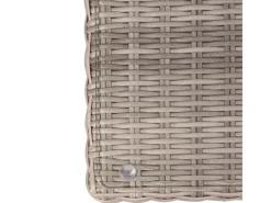 Lounge-Gartenmöbel|Gartenmöbel-Sets|Lounge-Set Olea 5-teilig aus Polyrattan Sand