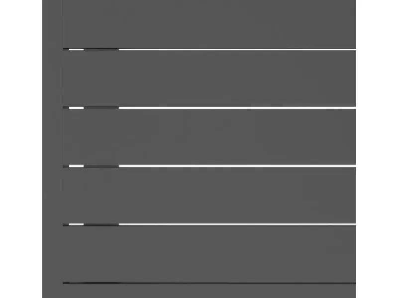 Balkonmöbel|Lounge-Gartenmöbel|Lounge-Set Willa 4-teilig aus Aluminium Anthrazit