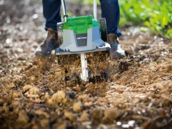 Bodenbearbeitung|Motorhacken|Lux Akku-Bodenhacke A-BH-2x20/28 mit DC-Bürstenmotor