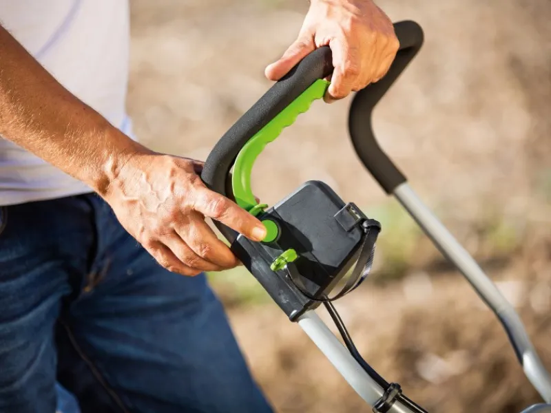 Bodenbearbeitung|Motorhacken|Lux Akku-Bodenhacke A-BH-2x20/28 mit DC-Bürstenmotor