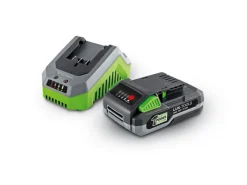 LUX-TOOLS Kettensägen|LUX Akku-Kettensägen-Set A-KS-20/25 inkl. Schnellladegerät