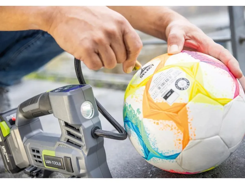 LUX-TOOLS Sportgeräte|Campingzubehör|LUX Akku-Kompressor 1PowerSystem A-LP-20 Solo