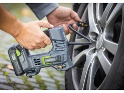 LUX-TOOLS Sportgeräte|Campingzubehör|LUX Akku-Kompressor 1PowerSystem A-LP-20 Solo